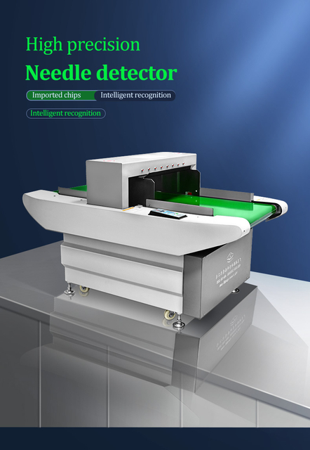 Práctico detector de agujas de tela metálica.