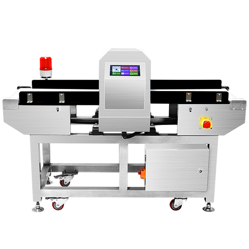 Detector inteligente de metales de alimentos, máquina de detector de metales de alimentos, detector de metales para la línea de producción de alimentos