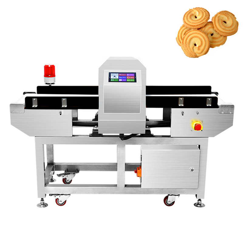 Detector inteligente de metales de alimentos, máquina de detector de metales de alimentos, detector de metales para la línea de producción de alimentos