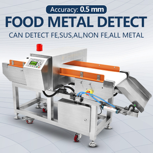 Detector de metales de alta sensibilidad para alimentos congelados y galletas