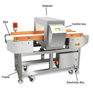 Detector de metales estable para alimentos con configuración automática para productos farmacéuticos