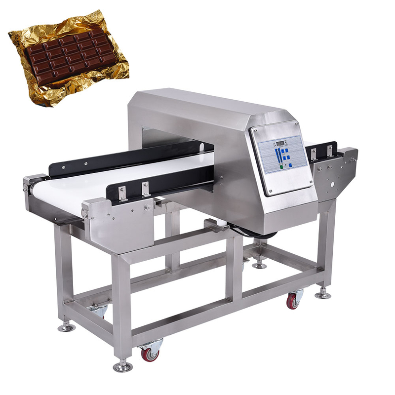 Detector de metales para envasado de aluminio, detector de metales de galletas, detector inteligente de metales de alimentos
